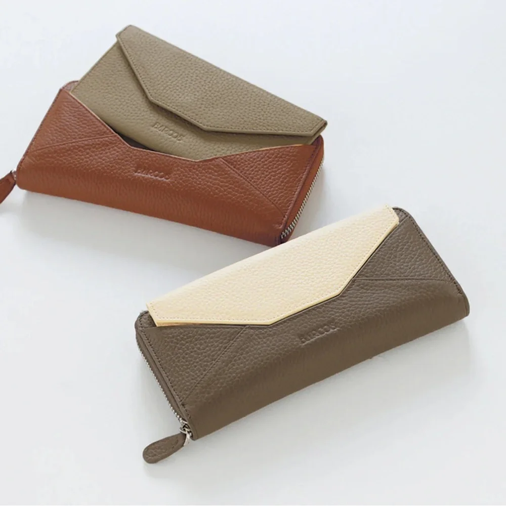NEW Leather Long Wallet- Japan Exclusive